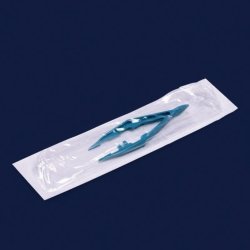 Disposable tweezers, ABS, sterile | Length mm : 110